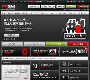 xm.comトップページ